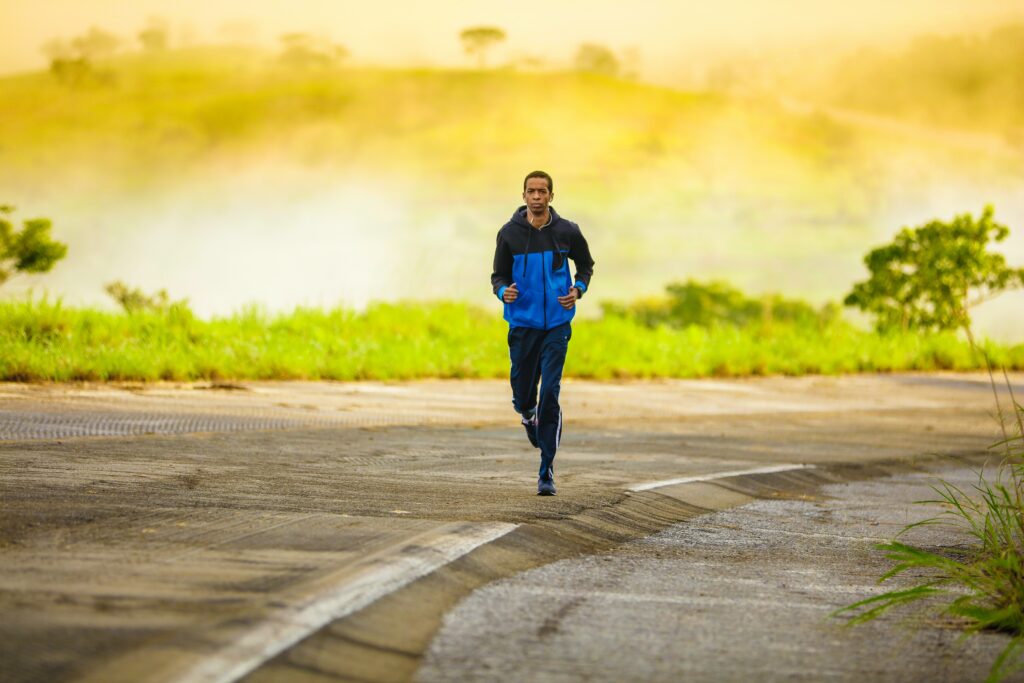 looksmaxxing jogging