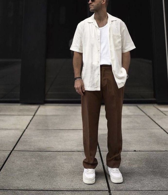 minimalist man trendy